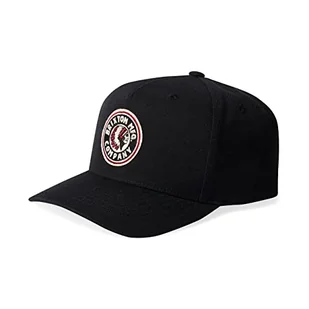 Brixton Mężczyźni Rival C Mp Snapback Czapka, Czarny - Czapki damskie - miniaturka - grafika 1
