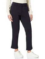 Spodnie damskie - Comma Damskie spodnie klasyczne 7/8, 5976 granatowe, 32 - miniaturka - grafika 1