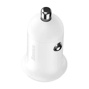 Baseus Grain Pro ładowarka samochodowa 2x USB 4,8 A biały (CCALLP-02) - Ładowarki samochodowe - miniaturka - grafika 3
