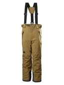 Spodnie narciarskie - Helly Hansen Spodnie narciarskie "No Limits 2.0" w kolorze khaki - miniaturka - grafika 1