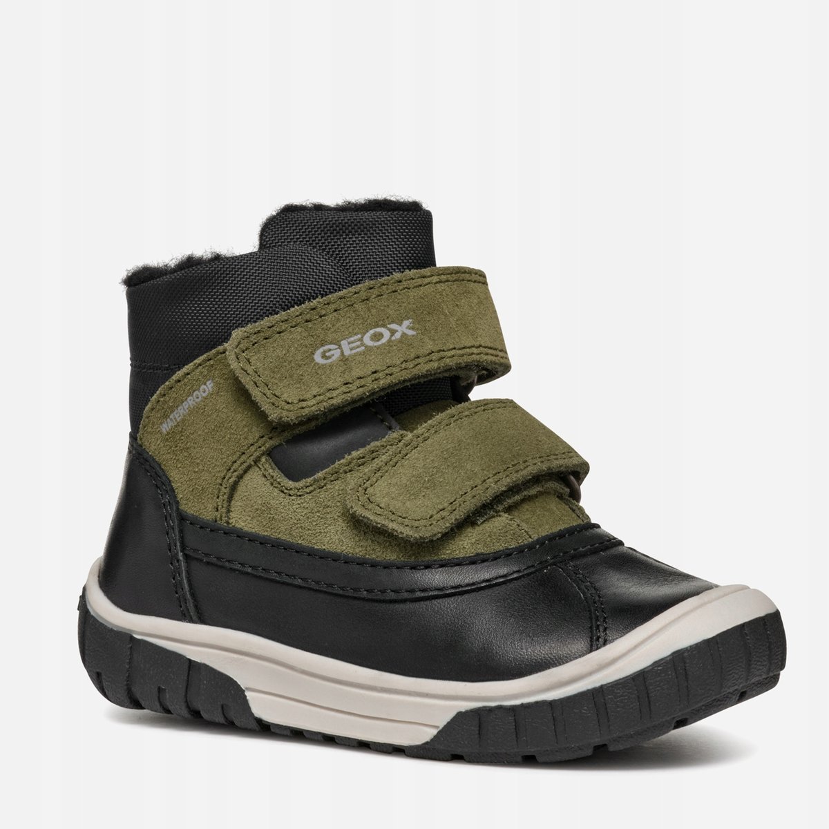 GEOX OMAR B462DC KOZAKI CHŁOPIĘCE OCIEPLANE NA ZIMĘ ZE SKÓRĄ 23 J_A