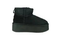 Śniegowce damskie - Buty EMU AUSTRALIA Śniegowce Stinger Micro Flatform 13082 BLAK 40 - miniaturka - grafika 1