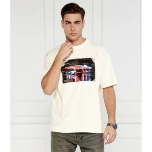 HUGO T-shirt Dutire HUGO X RED BULL | Regular Fit - Koszulki męskie - miniaturka - grafika 1