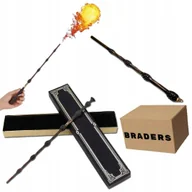 Zabawki kreatywne - MAGICZNA RÓŻDŻKA Dumbledore HARRY Potter STRZELAJĄCA OGNIEM Magia PREZENT - miniaturka - grafika 1