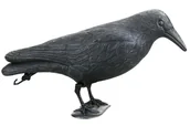 Figurki dekoracyjne - Figurka Ogrodowa Kruk 38X11X13Cm - miniaturka - grafika 1