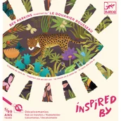 Dekoratorstwo - Zestaw Artystyczny Kalkomania Inspiracje Djeco - Zwierzęta - miniaturka - grafika 1