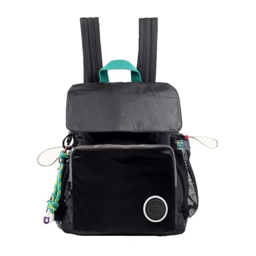 MUNICH Deep Recycled FW25 Backpack C/Black, Torebki i plecaki damskie, Czarny (Black)