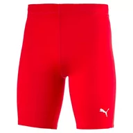 Spodenki męskie - Puma męskie spodnie Cross the Line Short Tight czerwony czerwony (Puma Red) 140 - miniaturka - grafika 1