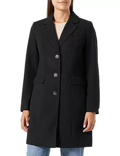 Bestseller A/S Damski płaszcz VMGIANNACINDY AW23 BOOS, czarny, S, Schwarz, S - Płaszcze damskie - miniaturka - grafika 1