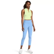 Spodnie sportowe damskie - Damskie legginsy do biegania Under Armour UA Launch Ankle Tights - niebieskie - UNDER ARMOUR - miniaturka - grafika 1