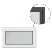 Tablice i flipcharty - vidaXL Okno piwniczne RISOR 100x60 cm uchylno-rozwierne DIN lewe - miniaturka - grafika 1