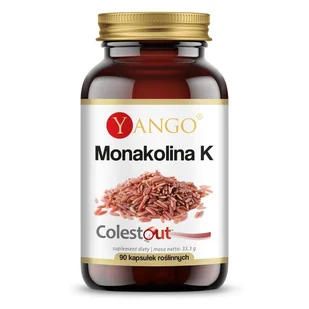 Yango Monakolina K Suplement diety 90 kaps. - suplement - Serce i układ krążenia - miniaturka - grafika 1