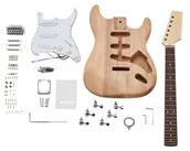 Gitary elektryczne - Gitara elektryczna DIY Harley Benton Electric Guitar Kit ST-Style - miniaturka - grafika 1