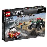 Klocki - LEGO Speed Champions Mini Coopers S Rally and 2018 MINI John Cooper Works Buggy 75894 - miniaturka - grafika 1