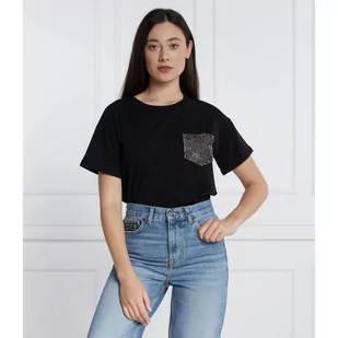 Liu Jo T-shirt | Regular Fit - Koszulki i topy damskie - miniaturka - grafika 1