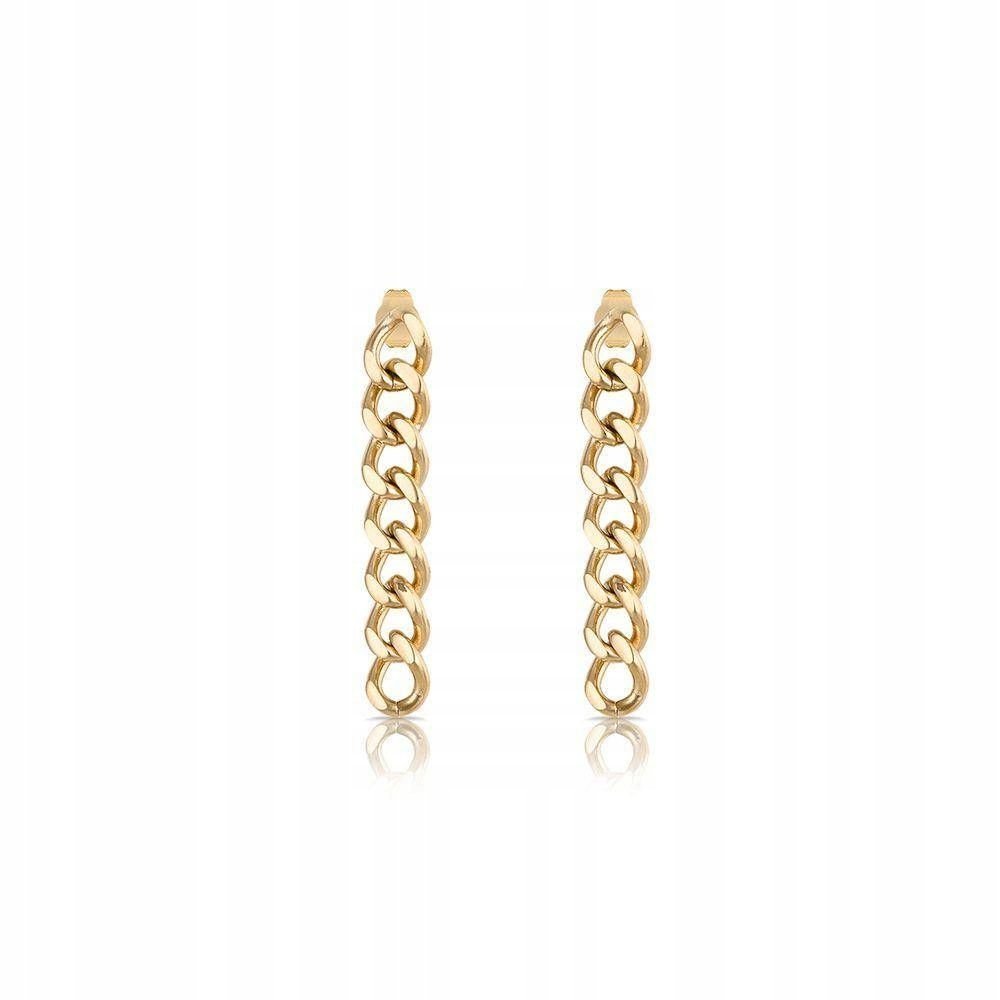 Biżuteria Daniel Klein złote damskie kolczyki