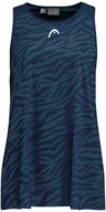 Koszulki sportowe damskie - HEAD VISION AGILITY Tank Top Women Dark Blue/Print 2022 - miniaturka - grafika 1