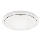 Lampy sufitowe - Plafon z czujnikiem ruchu SOLA 4320 Ideus LED 18W 4100K IP44 metal biały - miniaturka - grafika 1