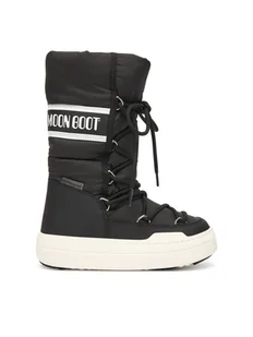 Moon Boot Śniegowce Jr Park Tube Lace wp 80D3440130 S Czarny - Buty dla dziewczynek - miniaturka - grafika 1