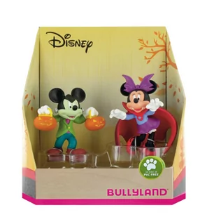 Disney Zestaw Bullyland 15082 figurka do gry, Walt Halloween Mickey i Minnie w Halloween kostium, kolorowy 15082 - Stroje karnawałowe - miniaturka - grafika 1