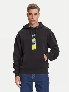 Karl Lagerfeld Jeans Bluza A3M20031 Czarny Relaxed Fit - Bluzy męskie - miniaturka - grafika 1