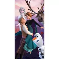 Okrycia kąpielowe dla dzieci - Ręcznik Frozen Elza Kraina Lodu 70X140Cm - miniaturka - grafika 1