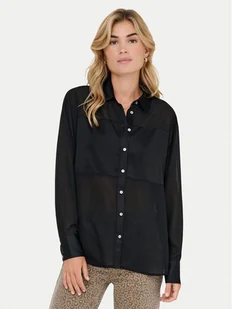 ONLY Koszula Star 15360299 Czarny Regular Fit - Koszule damskie - miniaturka - grafika 1