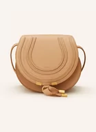 Torebki damskie - Chloé Torba Na Ramię Marcie beige - miniaturka - grafika 1
