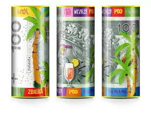 Puszka skarbonka Król zbiera na wczasy - Skarbonki - miniaturka - grafika 1
