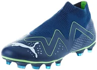 Piłka nożna - PUMA Męskie buty piłkarskie Future Match+ Ll Fg/Ag, Perski niebieski PUMA White Pro zielony, 44.5 EU - miniaturka - grafika 1