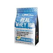 Odżywki białkowe - BIAŁKO Real Pharm Real Whey 100 ODŻYWKA BIAŁKOWA - 2000g Vanilla Pear - miniaturka - grafika 1