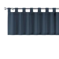 Zasłony - Dekoria Lambrekin na szelkach granatowy 130 × 40 cm Quadro 1356-136-04 - miniaturka - grafika 1