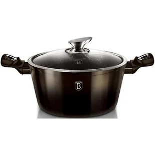 Berlinger Haus Lumarko Garnek granitowy 20cm berlingerhaus bh-6604 shiny black BH-6604 Kinghoff - Garnki - miniaturka - grafika 1