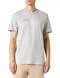FILA Męski T-shirt SOFADE, jasnoszary melanż, L, jasnoszary melanżowy, L - Koszulki męskie - miniaturka - grafika 1