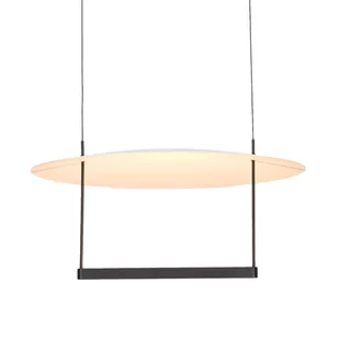 Wisząca lampa salonowa PORTOFINO AZ5636 Azzardo LED 23W 3000K biały czarny - Lampy sufitowe - miniaturka - grafika 1