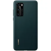 Etui i futerały do telefonów - Huawei Etui Huawei PU Case Huawei P40, ciemnozielone 6901443365913 - miniaturka - grafika 1