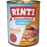 Mokra karma dla psów - RINTI Kennerfleisch Junior Kurczak 12x800 g - miniaturka - grafika 1