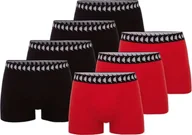 Majtki męskie - Kappa Zid 7pack Boxer Shorts 708276-18-1662 Czarne S - miniaturka - grafika 1