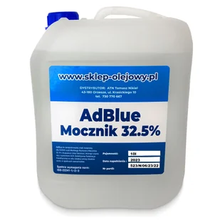 Dodatek AdBlue Ad Blue Noxy 10L Litrów - Płyny eksploatacyjne do aut - miniaturka - grafika 1
