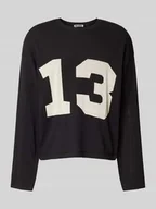 Swetry męskie - Sweter z dzianiny z obniżonymi ramionami - miniaturka - grafika 1