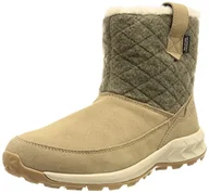 Buty trekkingowe damskie - Jack Wolfskin Damskie buty trekkingowe Queenstown Texapore Boot W, Cookie, 37 EU - miniaturka - grafika 1