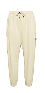 Nike Spodnie Dresowe Damskie - Bojówki - Kieszenie Cargo - Bężowe - DJ6699-206 - Plus Size - Rozmiar 3X 58-60 - Spodnie sportowe damskie - miniaturka - grafika 1
