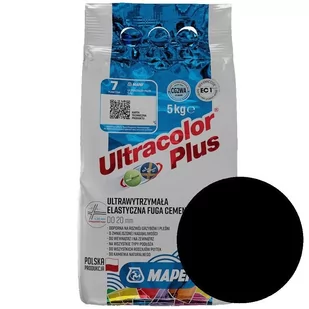Mapei ULTRACOLOR PLUS 120, 5KG CZARNY 6012005 MAPEI6012005 - Fugi - miniaturka - grafika 1