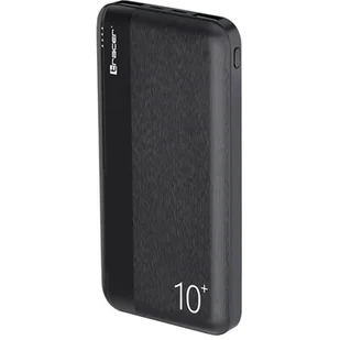 TRACER POWERBANK 10000 MAH BLACK TRABAT47096 - Powerbanki - miniaturka - grafika 1