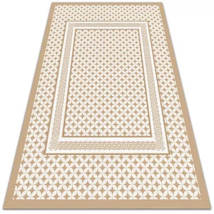 Modny dywan winylowy Geometryczny warkocz 150x225 cm - Dywany - miniaturka - grafika 1