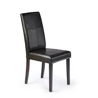 Krzesła - Krzesło Drewniane Kerry Bis Wenge / Ciemny Brąz Halmar - miniaturka - grafika 1