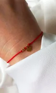 Bransoletki - Bransoletka na szczęście z koniczynką - miniaturka - grafika 1