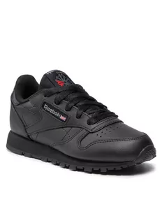 Reebok Buty Classic Leather 50170 Czarny - Trampki męskie - miniaturka - grafika 1
