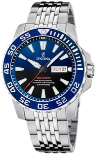 Zegarek Zegarek Festina F20661-1 Diver Professional - Zegarki męskie - miniaturka - grafika 1