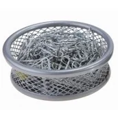 Przyborniki na biurko - Net Kubek na spinacze okrągły mały - miniaturka - grafika 1